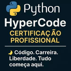 Imagem do curso Python HyperCode – Certificação Profissional 
