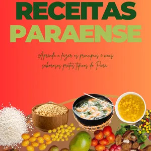 Imagem de capa para o Ebook Receitas Paraense