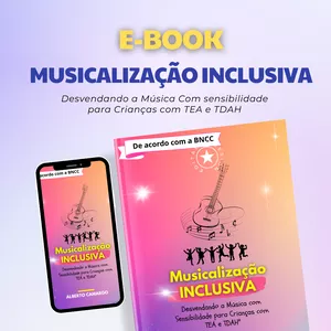 Imagem do curso MUSICALIZAÇÃO INCLUSIVA - Desvendando a Música com Sensibilidade Para Crianças com TEA e TDAH