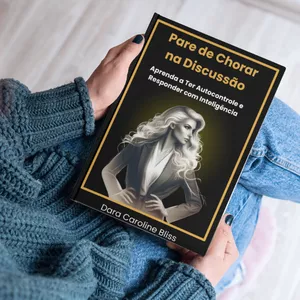 Imagem de capa para o Ebook Pare de chorar na discussão -  Aprenda a Ter Autocontrole e Responder com Inteligência