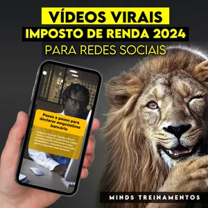 Imagem de capa para o Curso online 30 Vídeos Virais e Editáveis Imposto de Renda 2024