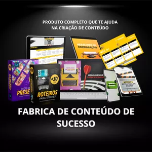 Curso Fabrica de Conteúdo de Sucesso