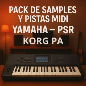 Imagen de portada para Ebook Paquete de Ritmos, Pistas Cristianas, Samples, Expansiones y más para Teclados Yamaha y KORG