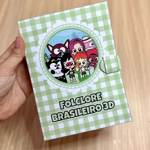 Imagem de capa para o Ebook Folclore Brasileiro 3D 
