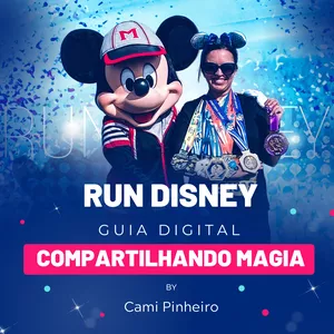 Imagem de capa para o Ebook Compartilhando Magia - RUN DISNEY