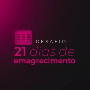 Imagem de capa para o Curso online Desafio 21 Dias de Emagrecimento