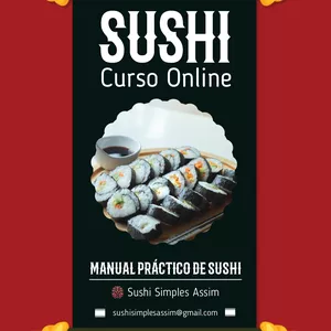 Imagem principal do produto Curso de Sushi na prática