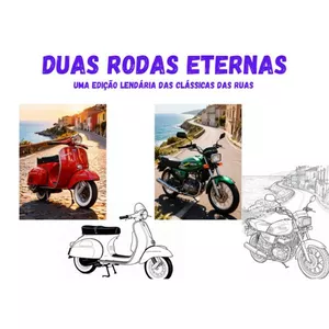 Imagem de capa para o Ebook DUAS RODAS ETERNAS