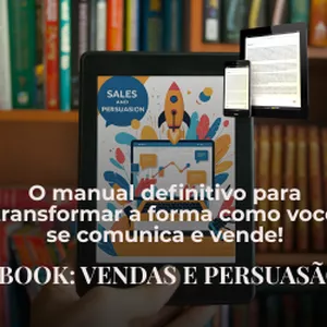 Imagem de capa para o Ebook Ebook Vendas e Persuasão 