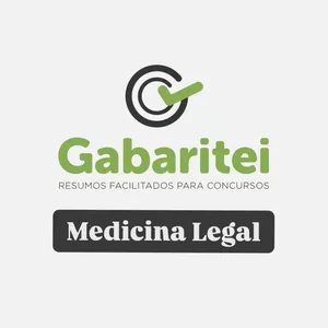Imagem de capa para o Ebook Gabaritei MAPEADO - Medicina Legal