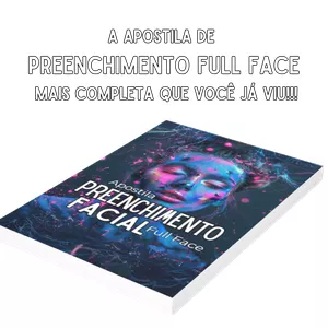 Imagem de capa para o Curso online Apostila: Preenchimento Facial Full Face