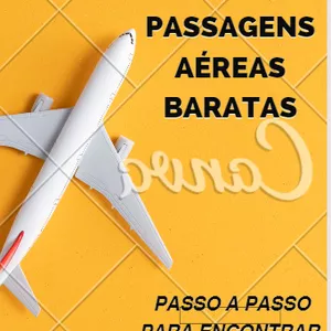 Imagem de capa para o Ebook Passagens Aéreas Baratas : Passo a passo para encontrar o melhor preço