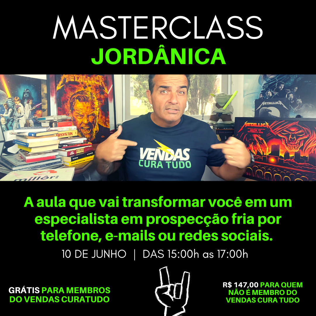 Imagem do curso MASTERCLASS sobre Prospecção Fria
