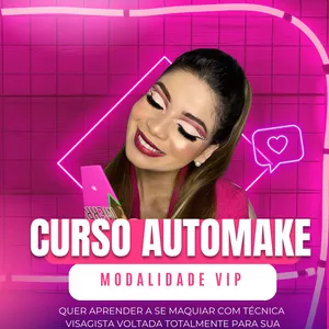 Imagem de capa para o Curso online Curso de automaquiagem 