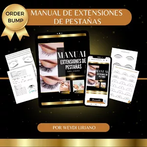 Imagen de portada para Ebook Manual Extensiones de Pestañas (Teoría + Práctica)