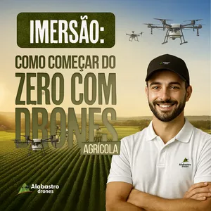 Imagem de capa para o Curso online Gravação da Imersão: Como Começar do Zero com Drones Agrícolas