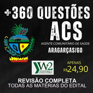ARAGARÇAS/GO - AGENTE COMUNITÁRIO DE SAÚDE (ACS) 
