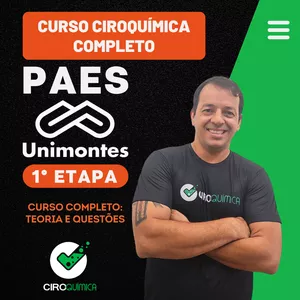 Imagem de capa para o Curso online CIROQUÍMICA - PAES 1° ETAPA