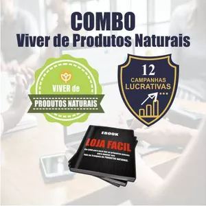 Imagem principal do produto COMBO VIVER DE PRODUTOS NATURAIS 3x1