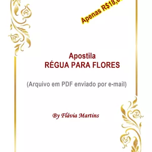 Imagem de capa para o Ebook Apostila Régua para Flores