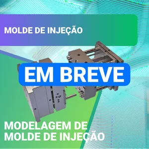 Imagem de capa para o Curso online MOLDE DE INJEÇÃO- MODELAGEM