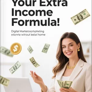 Imagem de capa para o Ebook Fórmula de Renda Extra –  O passo a passo para ganhar dinheiro online