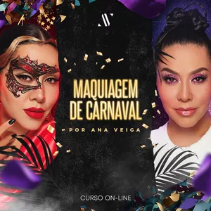 Imagem do curso Maquiagem de Carnaval por Ana Veiga