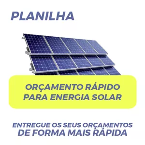 Imagem de capa para o Curso online Planilha para precificar Energia Solar