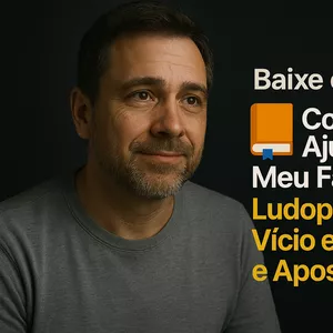 Imagem de capa para o Ebook Ludopatia: Como Ajudar Seus familiares com vícios em Apostas Esportivas
