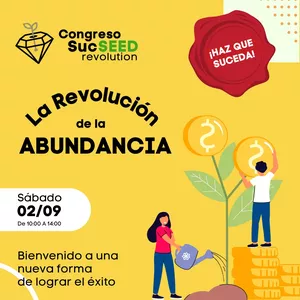 Imagen de portada para Evento online Congreso Online Sucseed Revolution: La revolución  de la Abundancia