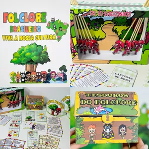 Imagem de capa para o Ebook Folclore Brasileiro 