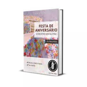 Imagem do curso Edição Especial - FESTA DE ANIVERSÁRIO: 25 RECEITAS SEM GLÚTEN 