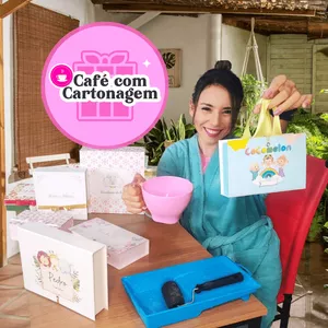 Imagem de capa para o Curso online Clube Café com Cartonagem