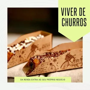 Imagem do curso Viver de Churros , como ir da renda extra ao seu próprio Negócio.