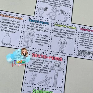 Imagem de capa para o Ebook ATIVIDADE SEMANA SANTA