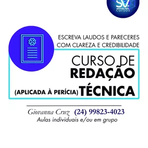 Imagem do curso CURSO DE REDAÇÃO TÉCNICA APLICADA À PERÍCIA