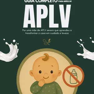 Imagem de capa para o Ebook Guia Completo para Mães de APLV