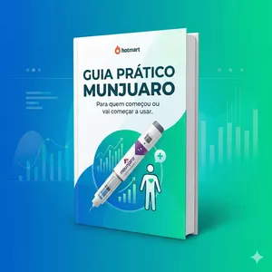 Imagem de capa para o Ebook Guia Prático Mounjuaro - Para quem já está usando ou quem vai começar