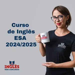 Imagem de capa para o Curso online Curso de Inglês ESA 2024-2025