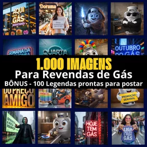 Imagem do curso Pack 1.000 Imagens para Revendas de Gás