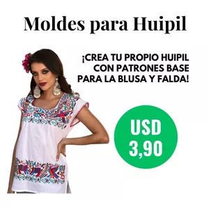 Imagem de capa para o Curso online Moldes para Huipil