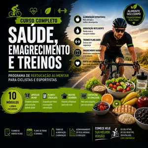 Imagem do curso Pedale Leve: Reeducação Alimentar para Ciclistas e Esportistas