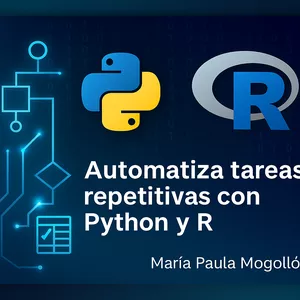 Imagen de portada para Ebook Automatiza tareas repetitivas con Python y R – Guía práctica paso a paso
