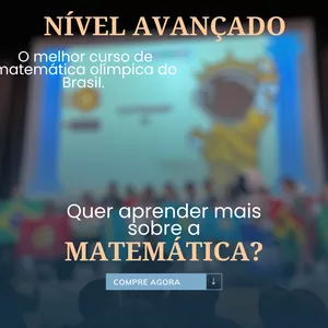 Imagem do curso CURSO DE MATEMÁTICA NÍVEL AVANÇADO 