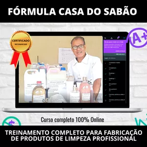 Curso Curso Fórmula Casa do Sabão