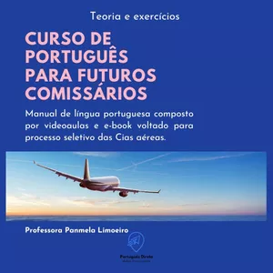 Imagem de capa para o Curso online Curso de português para futuros comissários
