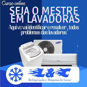 Imagem de CURSO COMPLETO PARA MAQUINA DE LAVAR COM CERTIFICADO criado por L&c refrigeracao na hotmart