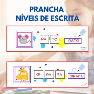 Imagem de capa para o Curso online Prancha Níveis de Escrita