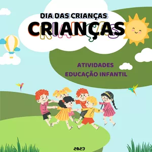 Imagem de capa para o Ebook Atividades Dia das Crianças