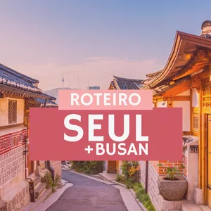 Imagem de capa para o Curso online Roteiro Seul + Busan